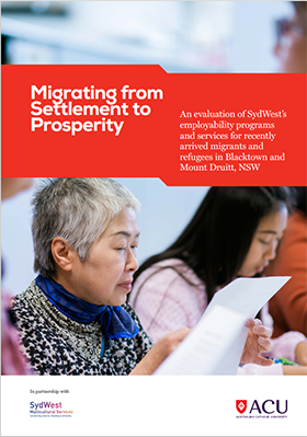 Cover Migrating from settlement to prosperity